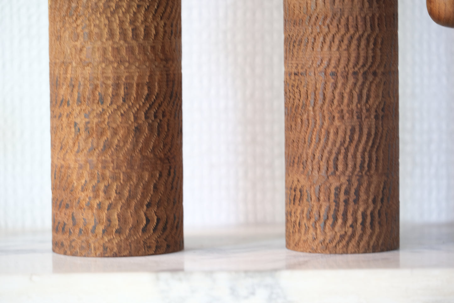 Set of Ponytail Kokeshi Art by Hideo Ishihara (1925-1999)