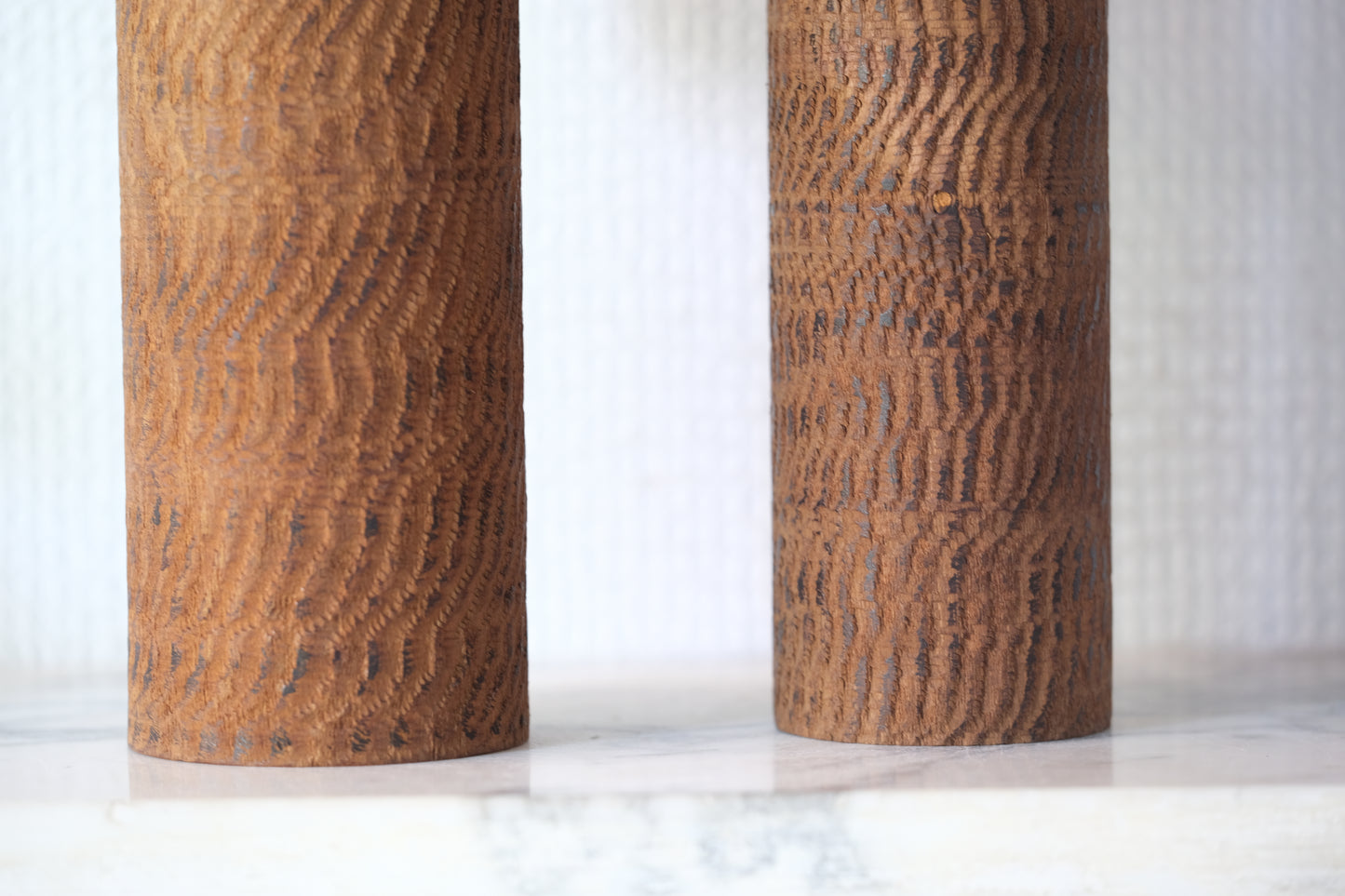 Set of Ponytail Kokeshi Art by Hideo Ishihara (1925-1999)