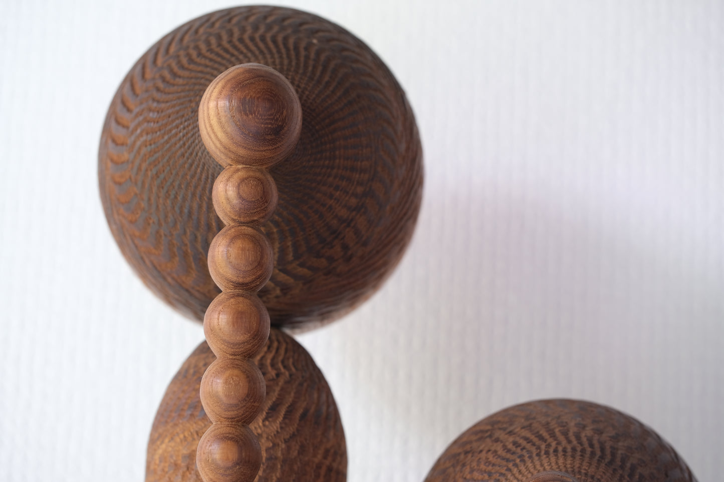 Set of Ponytail Kokeshi Art by Hideo Ishihara (1925-1999)