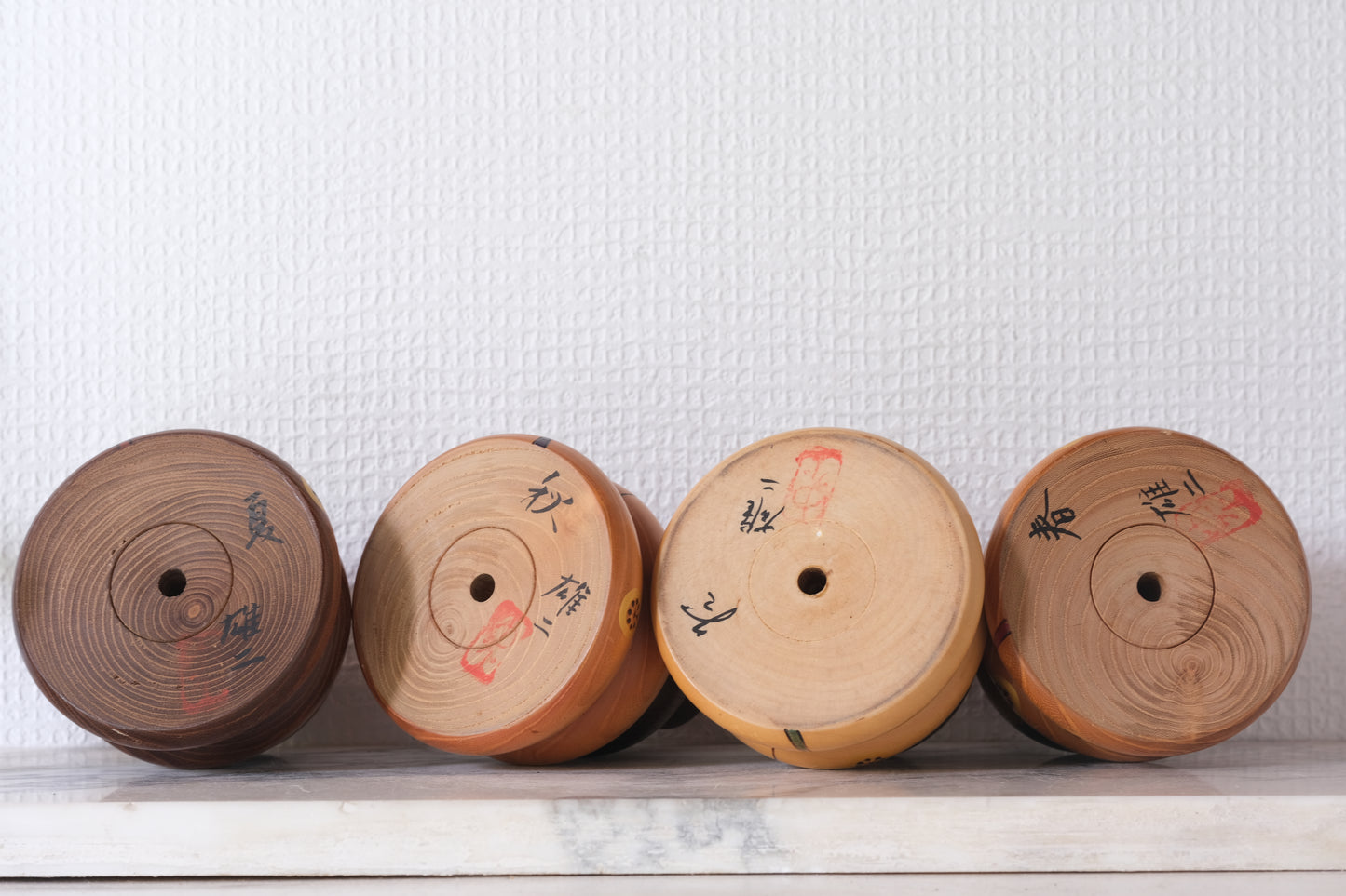 Spring, Summer, Autumn, and Winter (Haru Natsu Aki Fuyu) 春 夏 秋 冬 by Watanabe Yuji 渡辺雄二 (1951-)