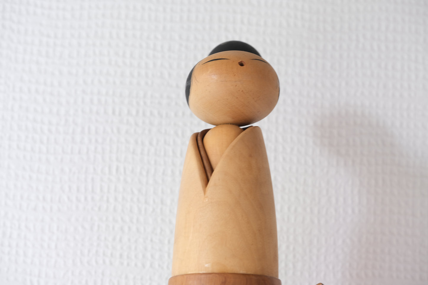 Kokeshi Art with Ribbon by Shozan Shido 志形尚山 (1932-1995)