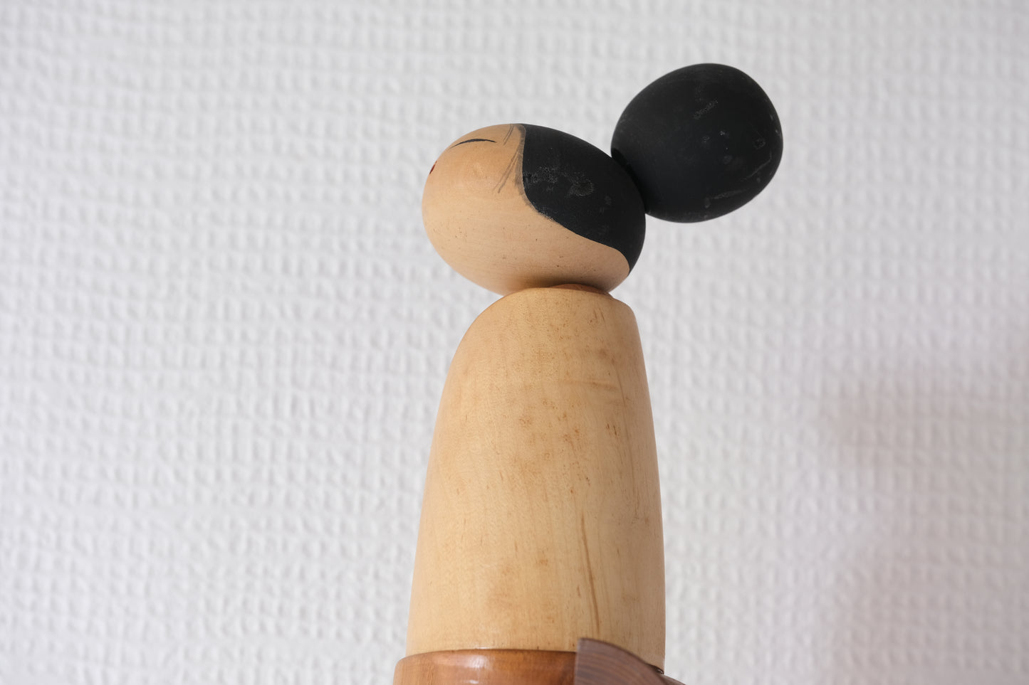 Kokeshi Art with Ribbon by Shozan Shido 志形尚山 (1932-1995)