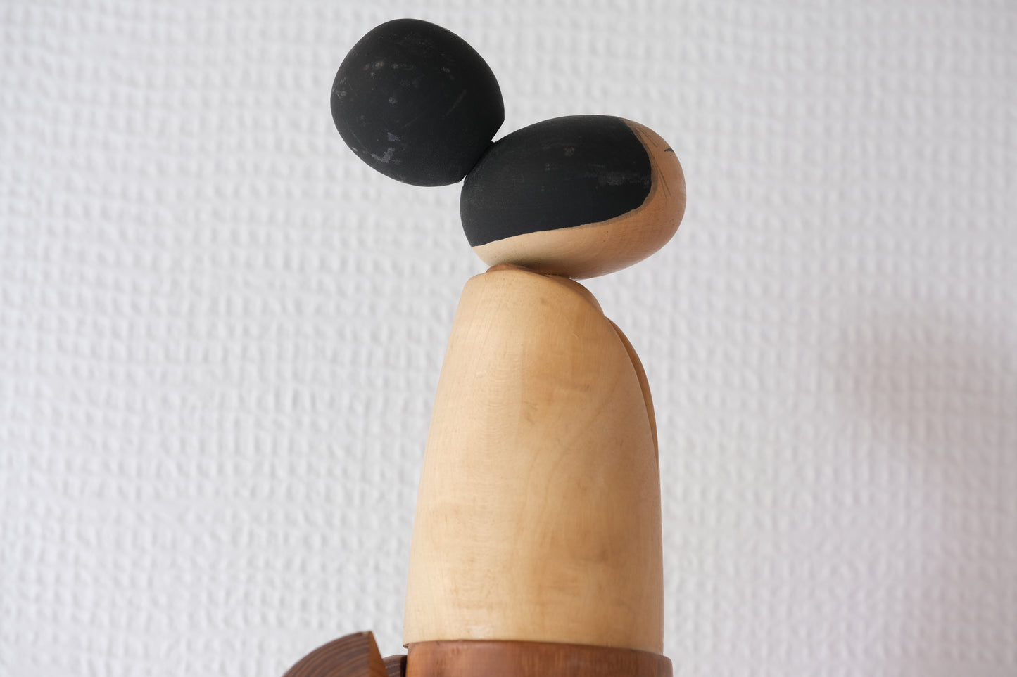 Kokeshi Art with Ribbon by Shozan Shido 志形尚山 (1932-1995)