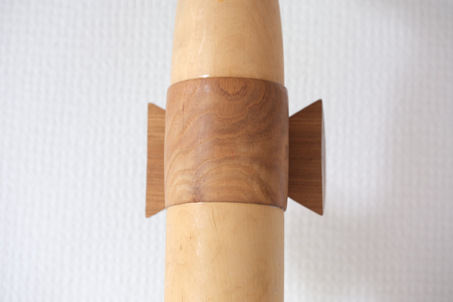 Kokeshi Art with Ribbon by Shozan Shido 志形尚山 (1932-1995)