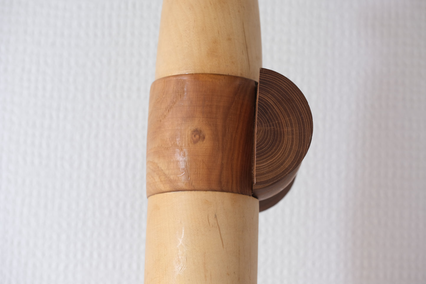 Kokeshi Art with Ribbon by Shozan Shido 志形尚山 (1932-1995)