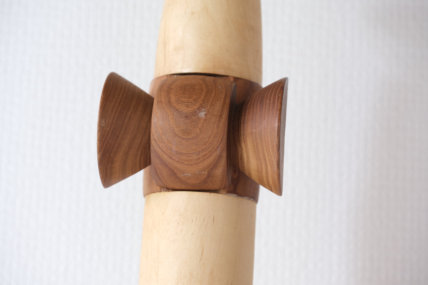 Kokeshi Art with Ribbon by Shozan Shido 志形尚山 (1932-1995)