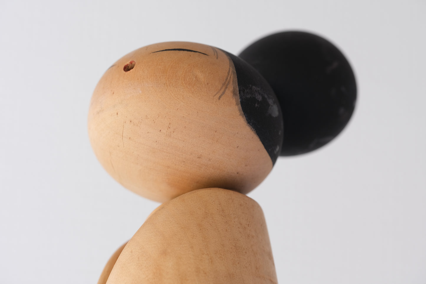 Kokeshi Art with Ribbon by Shozan Shido 志形尚山 (1932-1995)