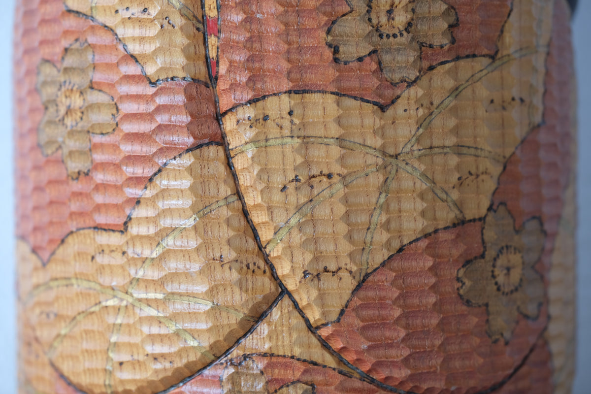 Kokeshi Art by Iguchi Satoru 井口悟 (1948 - ) | 23,5 cm