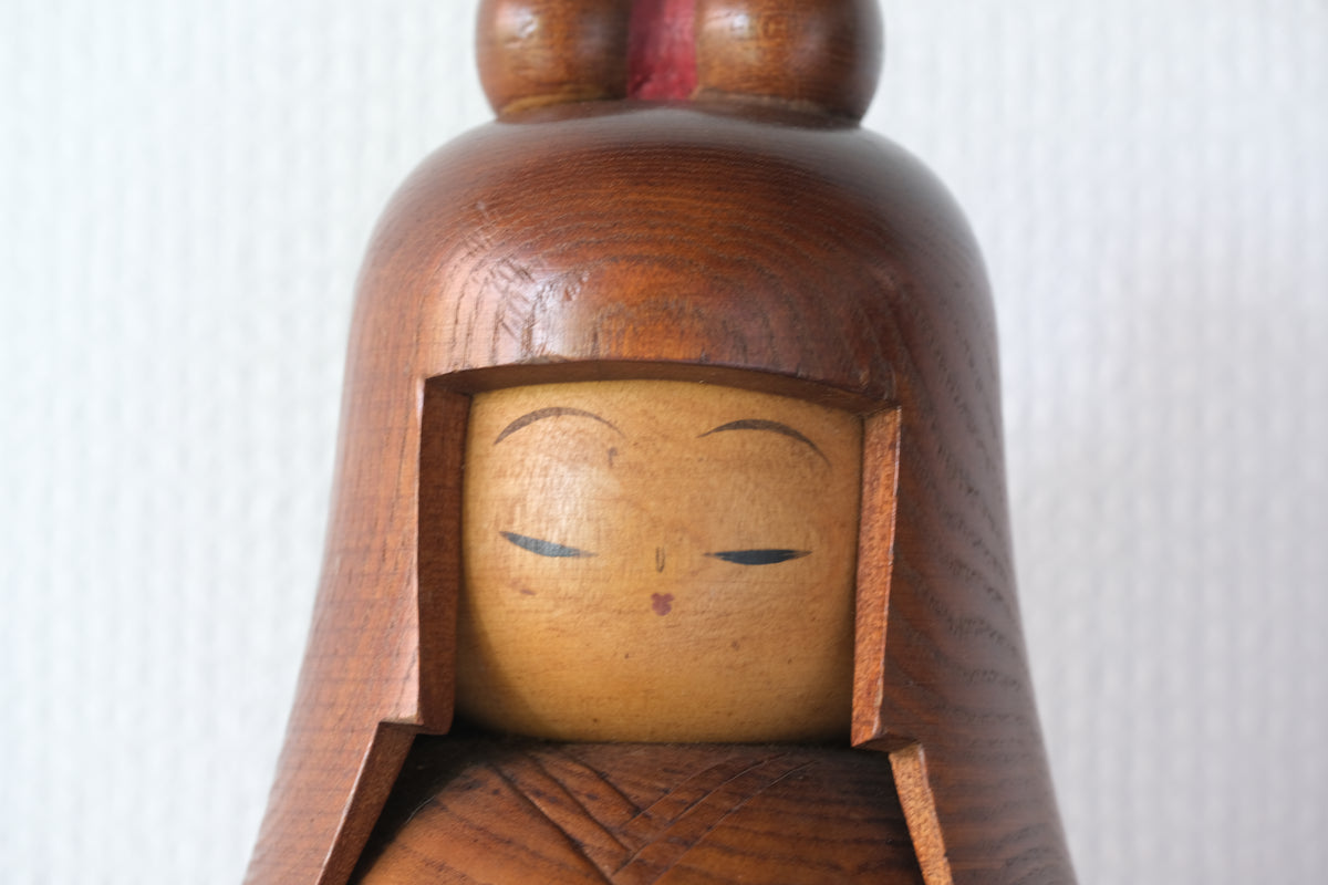 Visit to the Shrine (Miyamairi) 宮参り by Watanabe Masao 渡辺正雄 (1917-2007) | 34 cm
