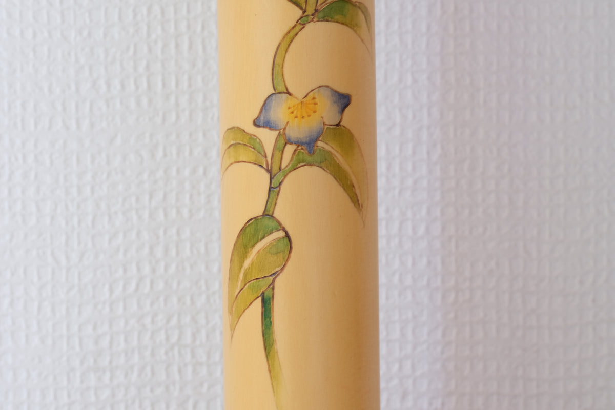 Asiatic Dayflower (Tsuyukusa) つゆ草 by Kato Tatsuo 加藤龍雄 (1940-) | 48 cm