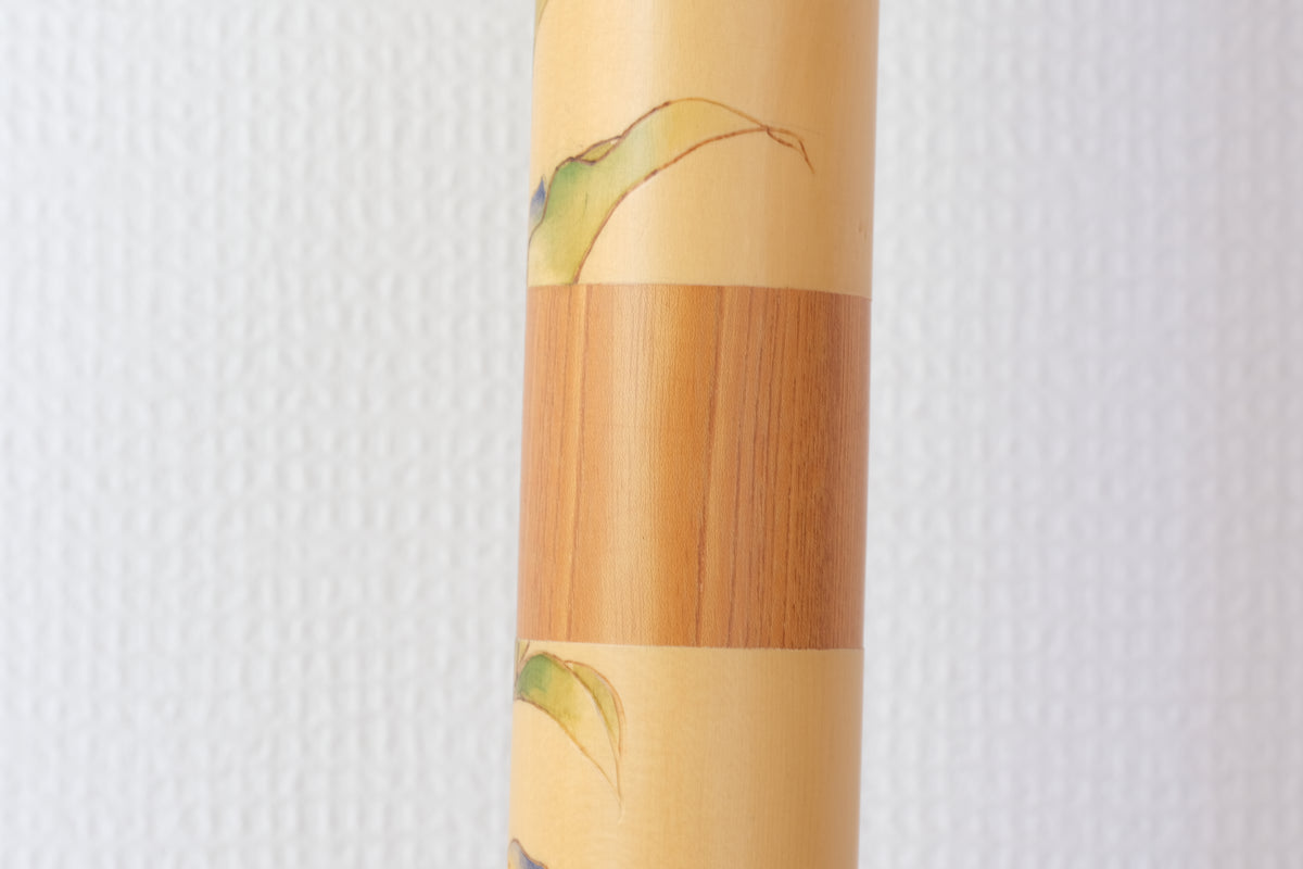 Asiatic Dayflower (Tsuyukusa) つゆ草 by Kato Tatsuo 加藤龍雄 (1940-) | 48 cm