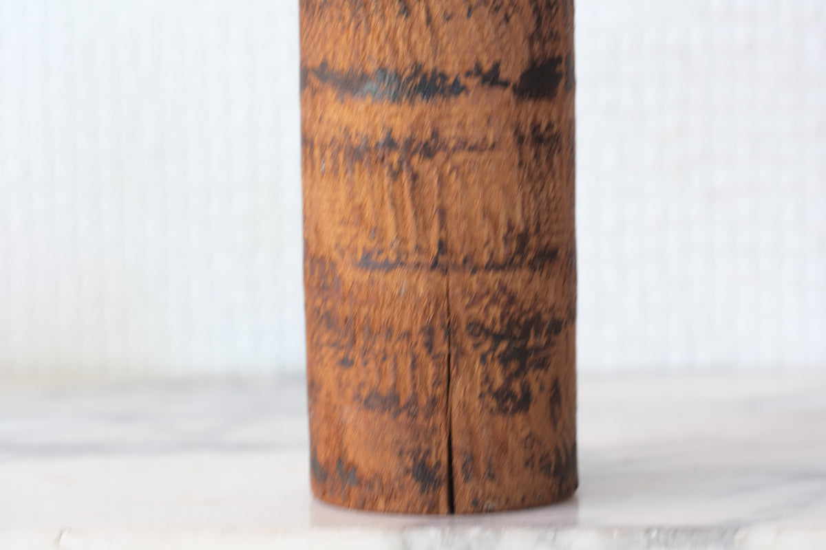 Set of Ponytail Kokeshi Art by Hideo Ishihara (1925-1999) | 22 cm and 28 cm
