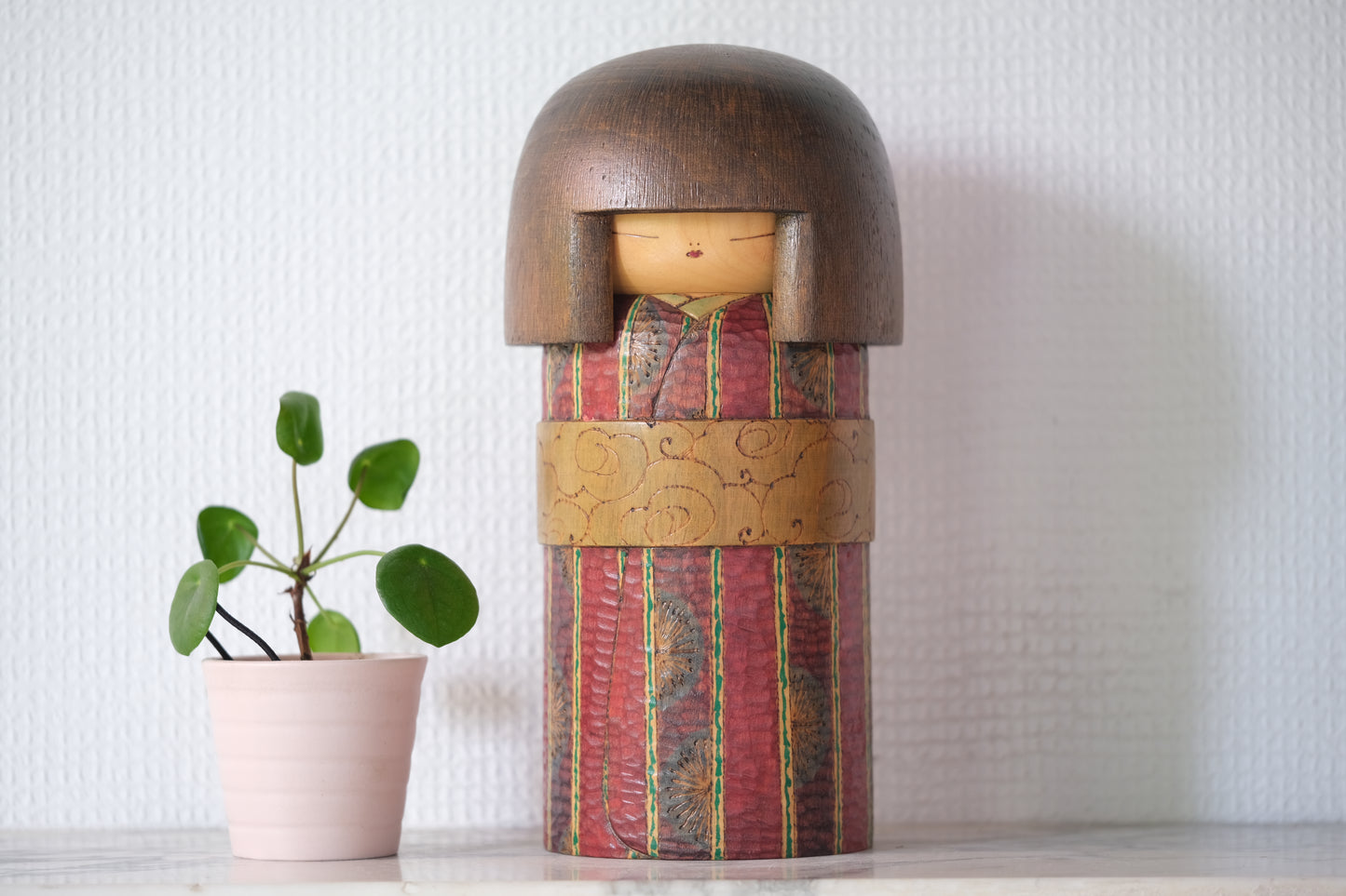 Kokeshi Art by Sadao Kishi 岸貞夫 (1932-1998)