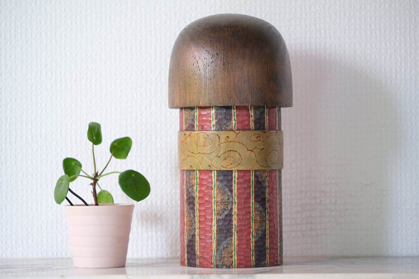 Kokeshi Art by Sadao Kishi 岸貞夫 (1932-1998)