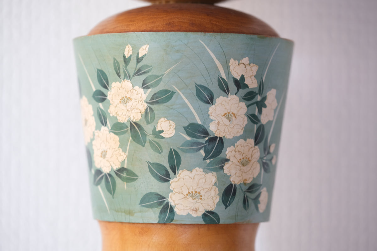 Kokeshi Art by Kurasawa Toshie 倉澤敏恵 (1935-2011) | 48,5 cm