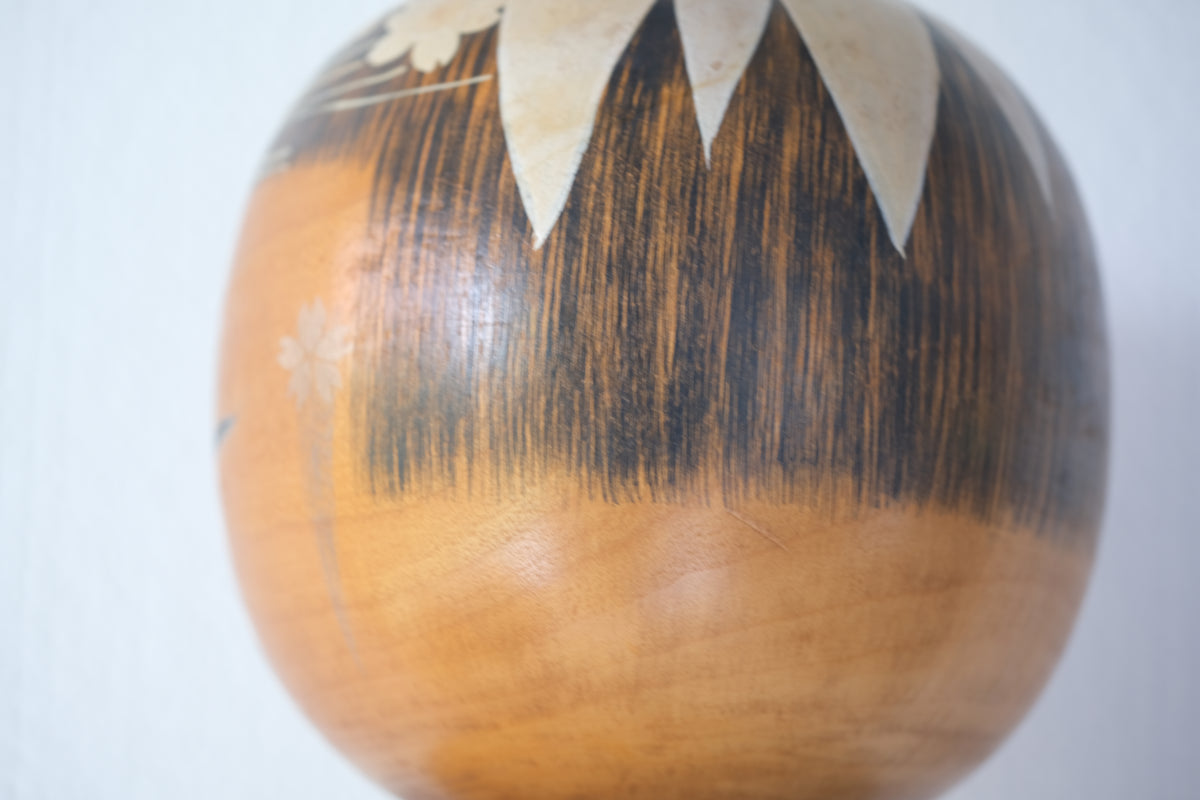 Kokeshi Art by Kurasawa Toshie 倉澤敏恵 (1935-2011) | 48,5 cm
