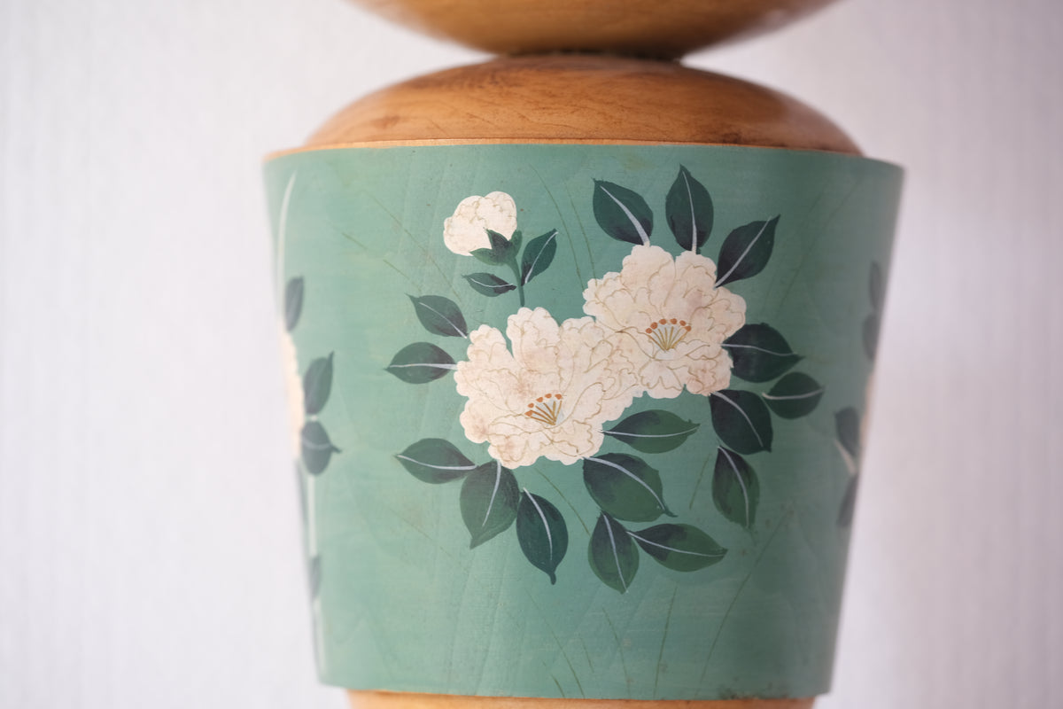 Kokeshi Art by Kurasawa Toshie 倉澤敏恵 (1935-2011) | 48,5 cm
