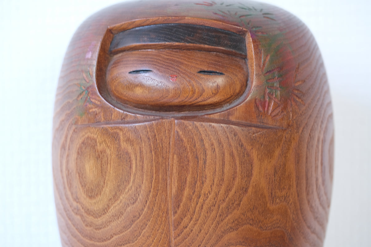 Kokeshi Art by by Kato Masami 加藤正美 (1925-) | 31 cm