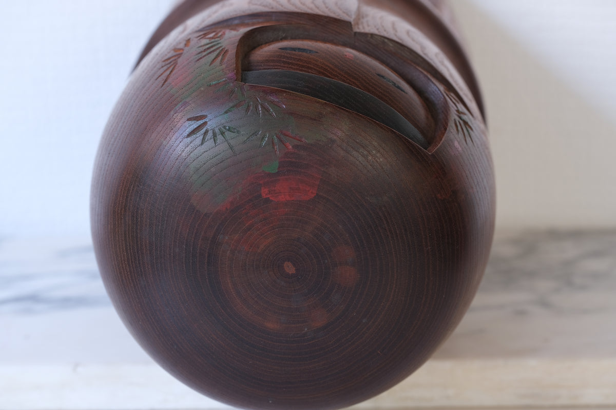 Kokeshi Art by by Kato Masami 加藤正美 (1925-) | 31 cm