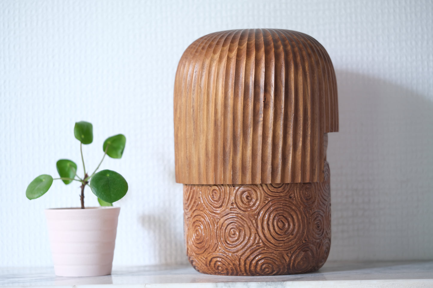 Kokeshi Art with Mino by Shozan Shido 志形尚山 (1932-1995)