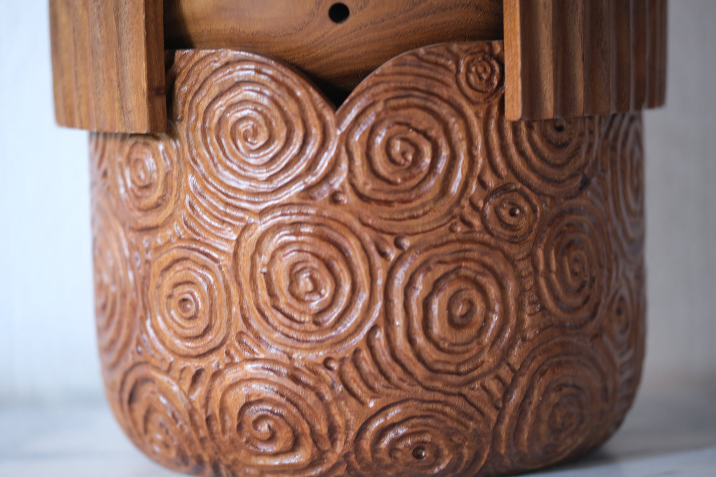 Kokeshi Art with Mino by Shozan Shido 志形尚山 (1932-1995)