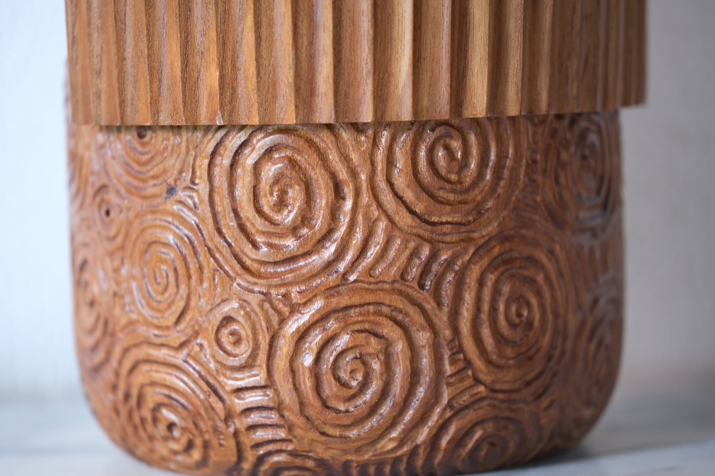 Kokeshi Art with Mino by Shozan Shido 志形尚山 (1932-1995)