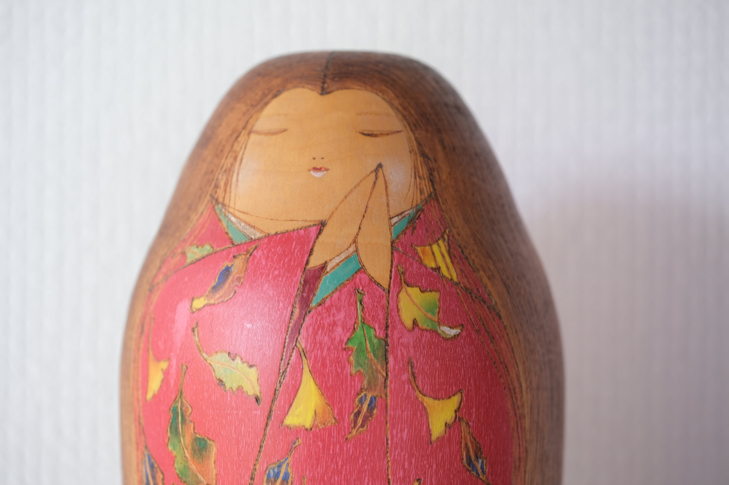 Kokeshi Art by Oki Yasunobu 沖 泰宣 (1955-) | 31,5 cm