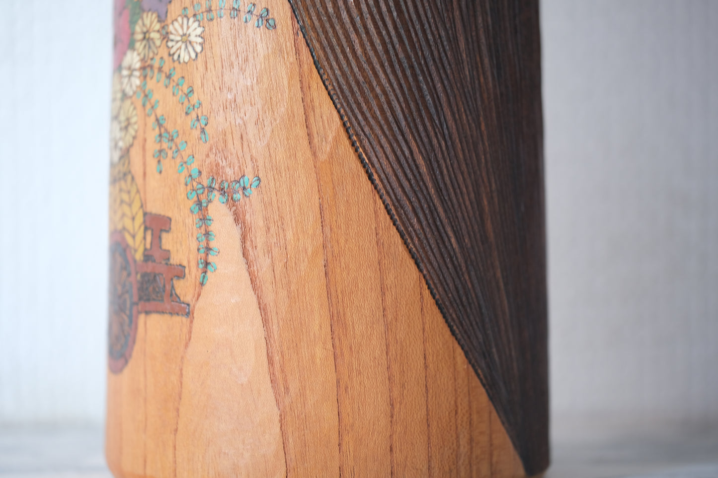 Flower Cart (Hanaguruma) 花車 by Oki Yasunobu 沖 泰宣 (1955-)