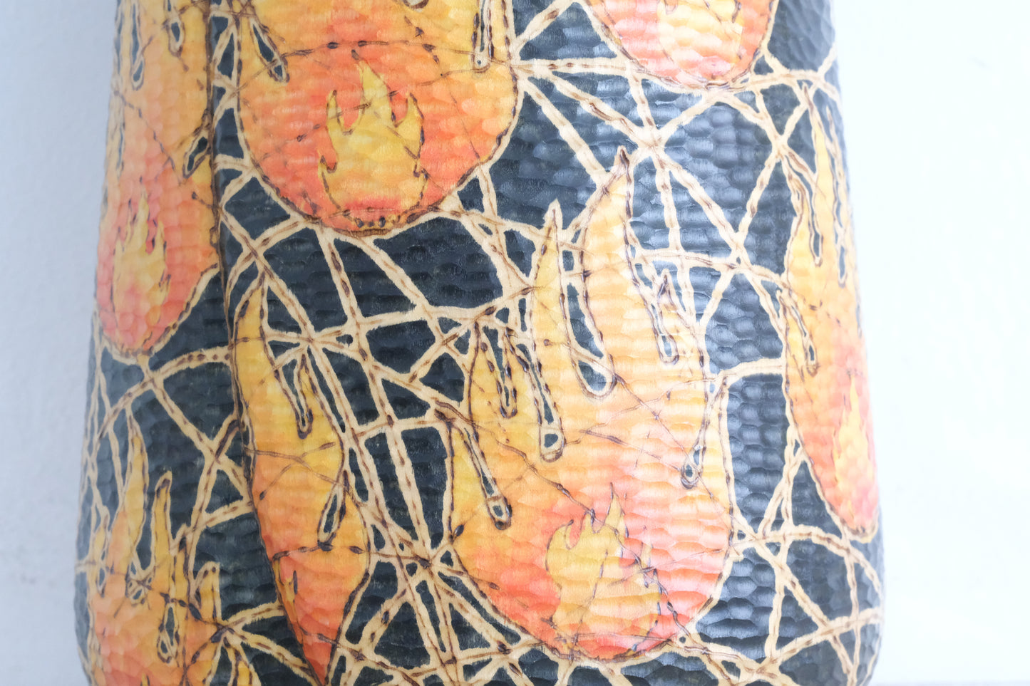 Fox Fire (Kitsunebi) 狐火 by Kato Tatsuo 加藤龍雄 (1940-)