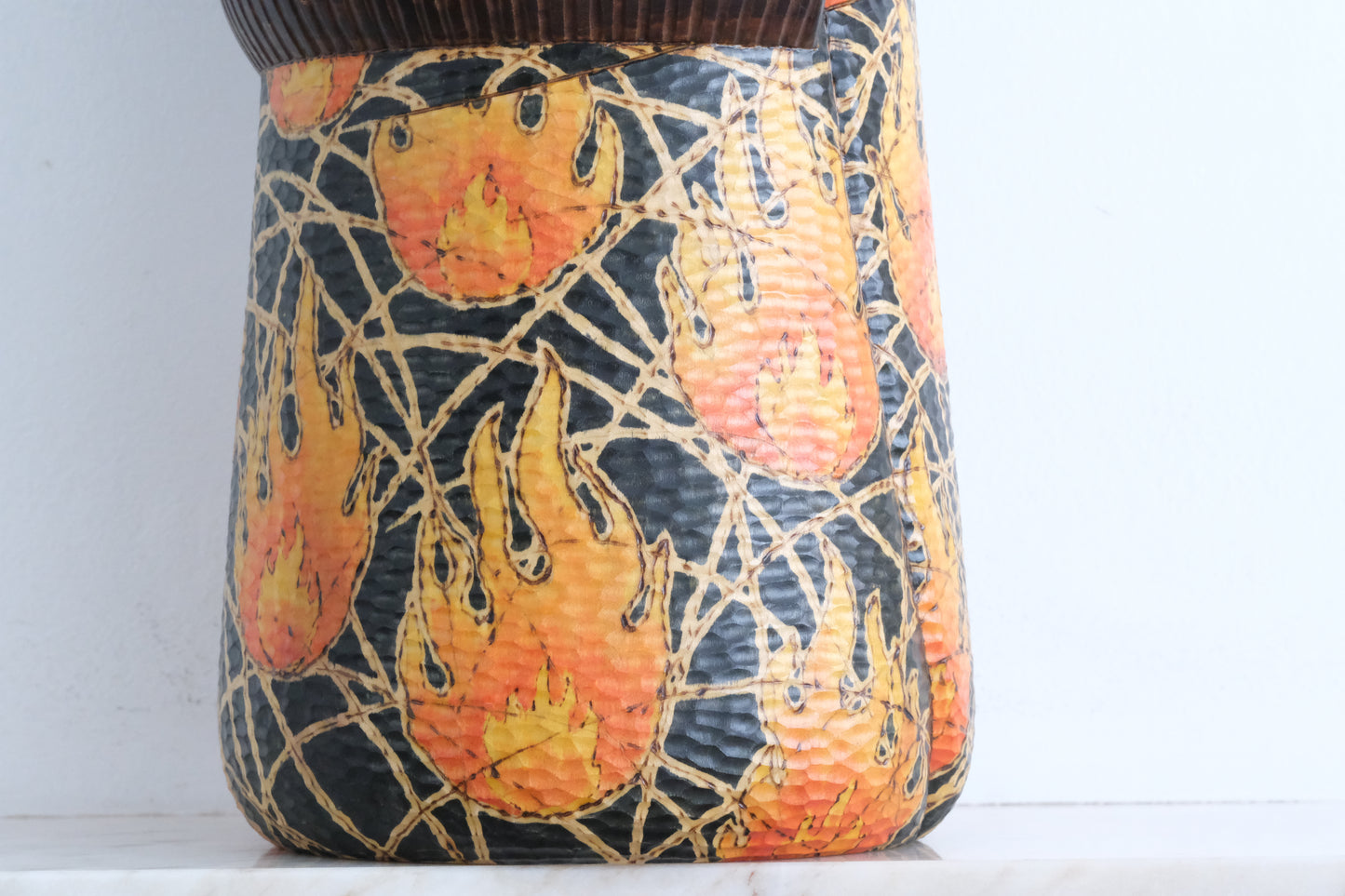 Fox Fire (Kitsunebi) 狐火 by Kato Tatsuo 加藤龍雄 (1940-)