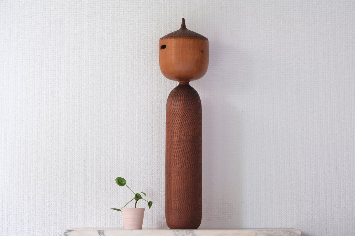 Kokeshi Art by Shozan Shido 志形尚山 (1932-1995) | 61,5 cm