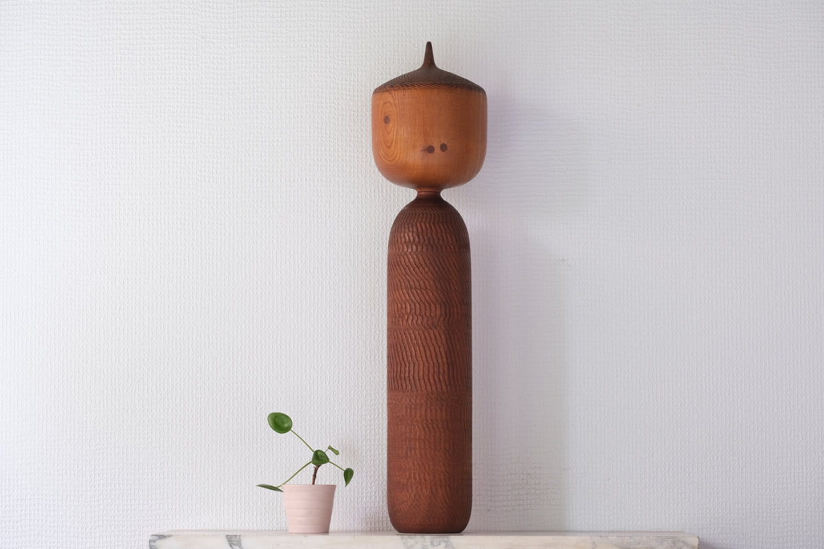 Kokeshi Art by Shozan Shido 志形尚山 (1932-1995) | 61,5 cm