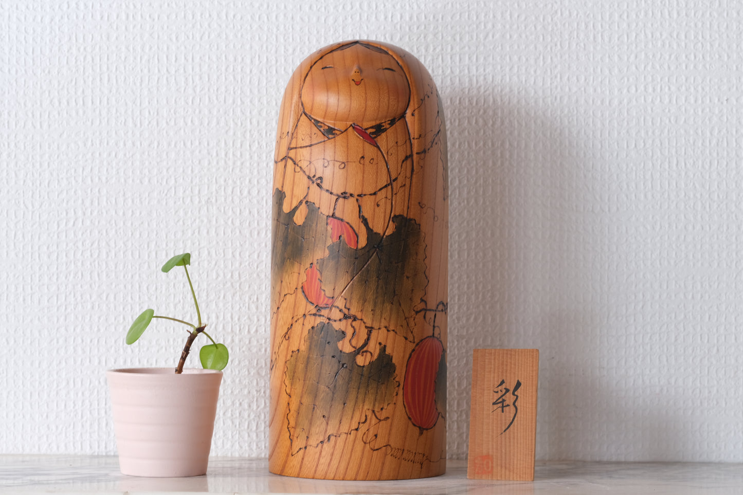Kokeshi Art by Kato Tatsuo 加藤龍雄 (1940-)