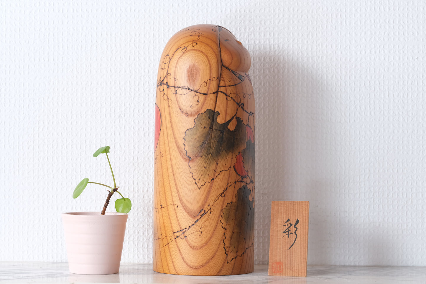 Kokeshi Art by Kato Tatsuo 加藤龍雄 (1940-)