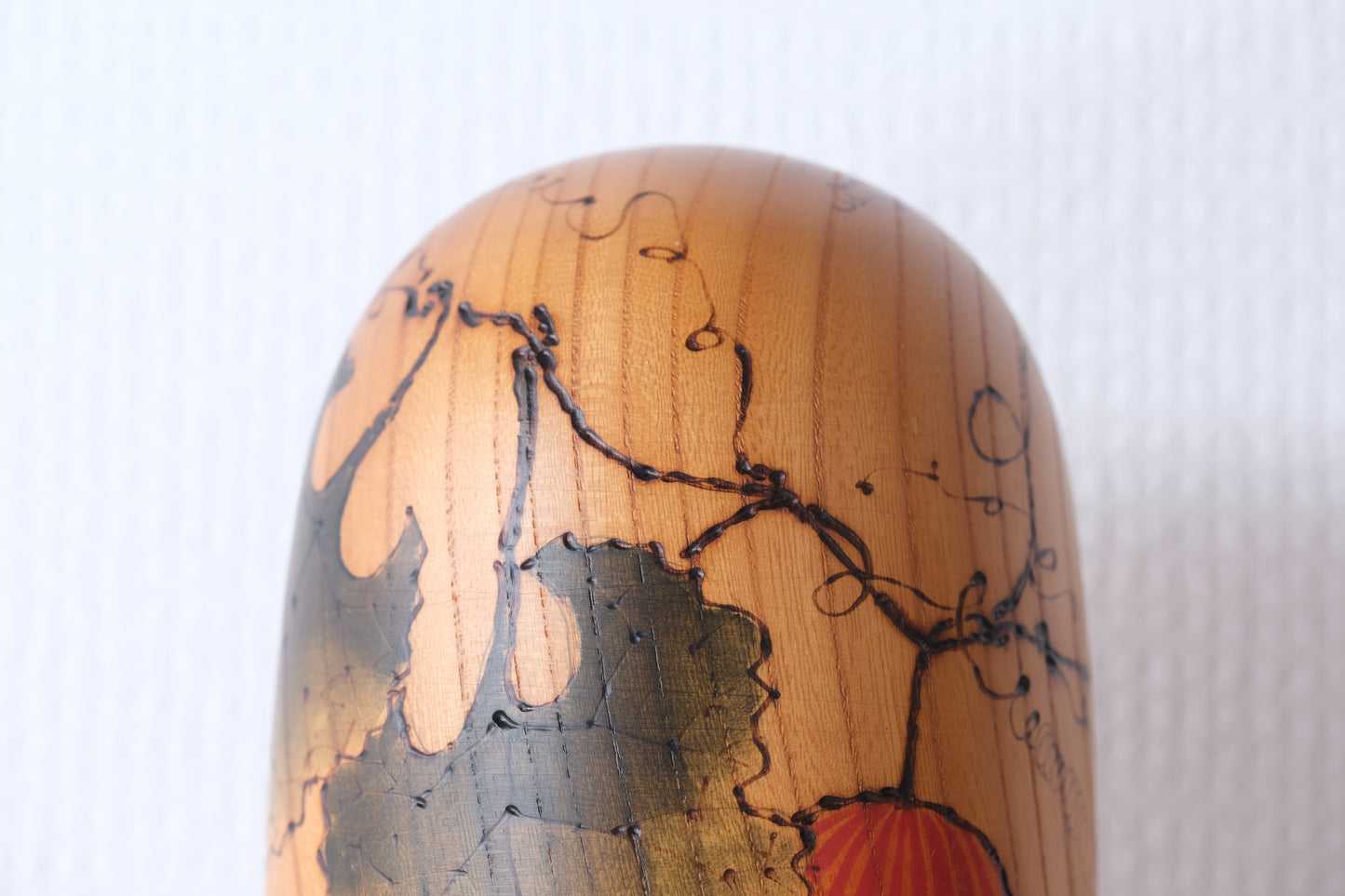 Kokeshi Art by Kato Tatsuo 加藤龍雄 (1940-)