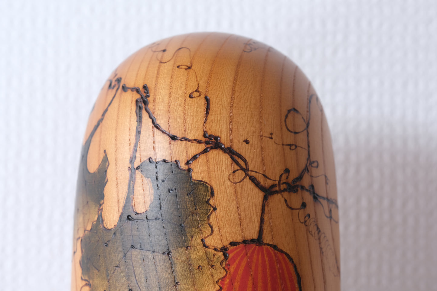 Kokeshi Art by Kato Tatsuo 加藤龍雄 (1940-)