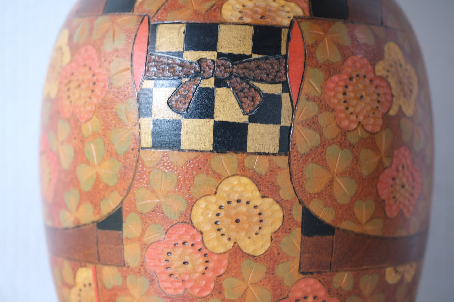 Kokeshi Art by Izumi Morijiro 泉盛次郎 | 34,5 cm