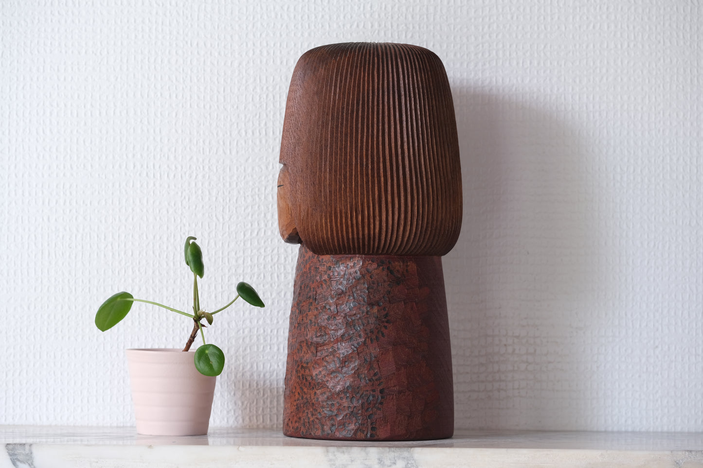 Kokeshi Art by Issetsu Kuribayashi 栗林一雪 (1924-2011) | 27 cm