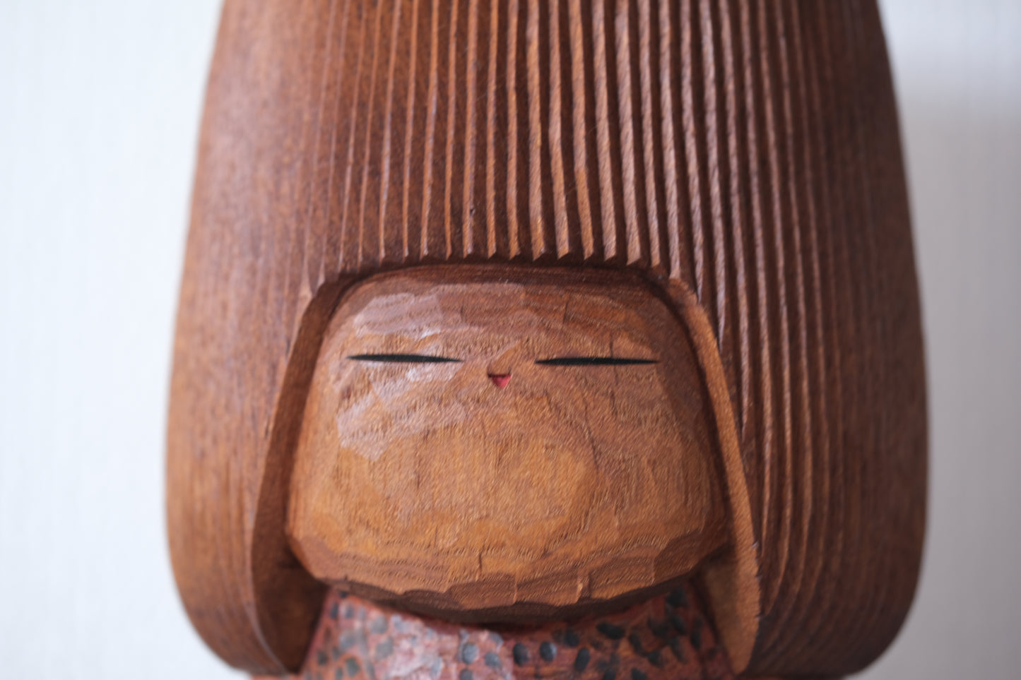 Kokeshi Art by Issetsu Kuribayashi 栗林一雪 (1924-2011) | 27 cm