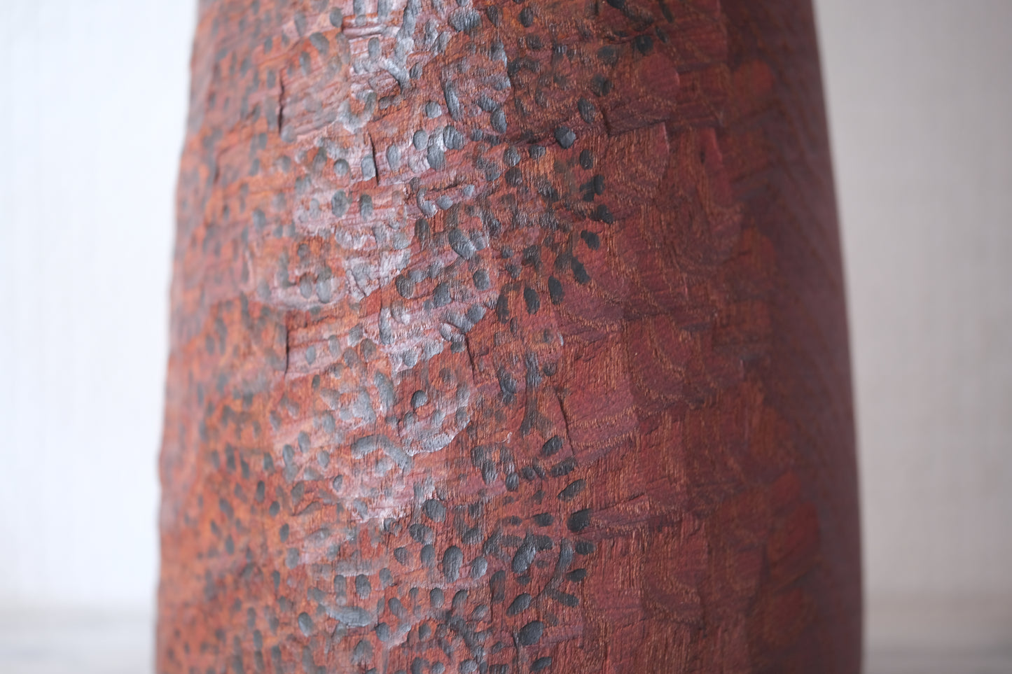 Kokeshi Art by Issetsu Kuribayashi 栗林一雪 (1924-2011) | 27 cm