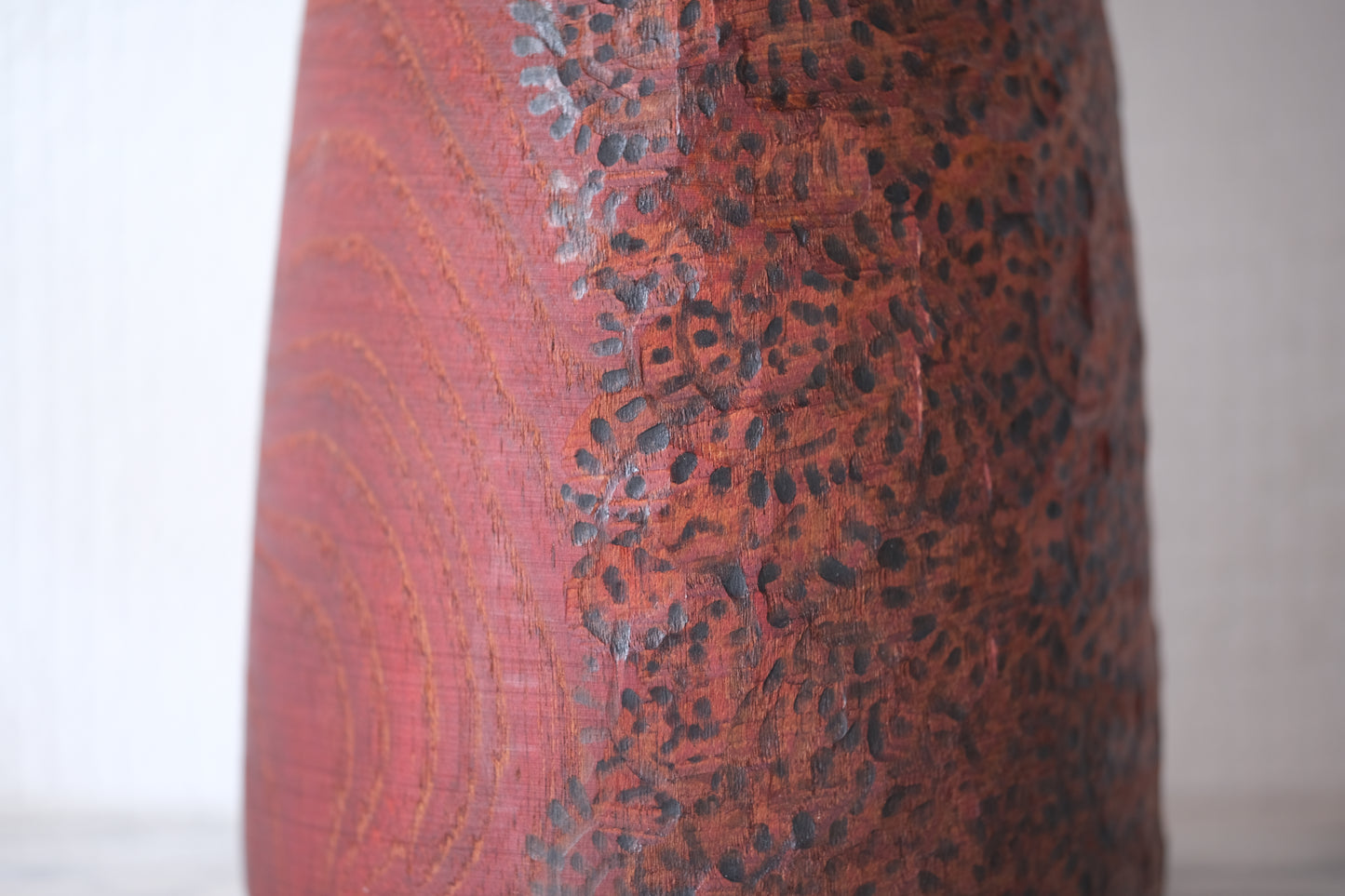 Kokeshi Art by Issetsu Kuribayashi 栗林一雪 (1924-2011) | 27 cm