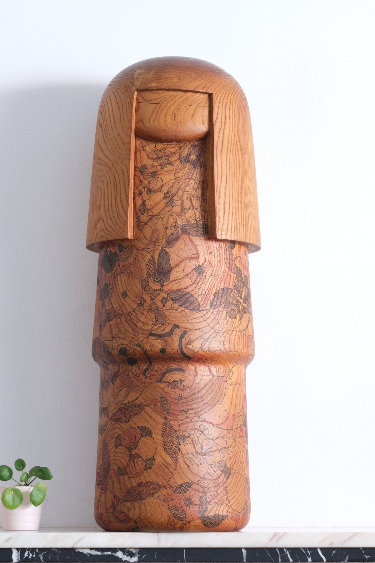 Kokeshi Art by Hideo Ishihara (1925-1999) | 65 cm