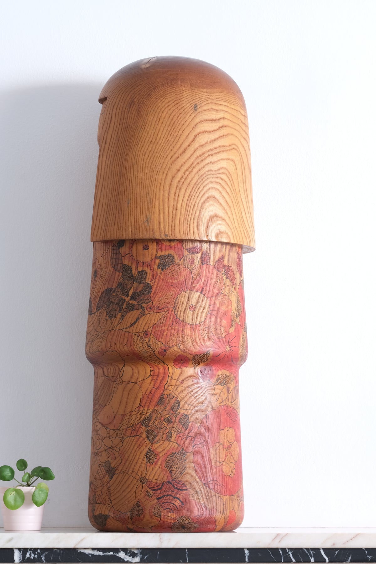 Kokeshi Art by Hideo Ishihara (1925-1999) | 65 cm