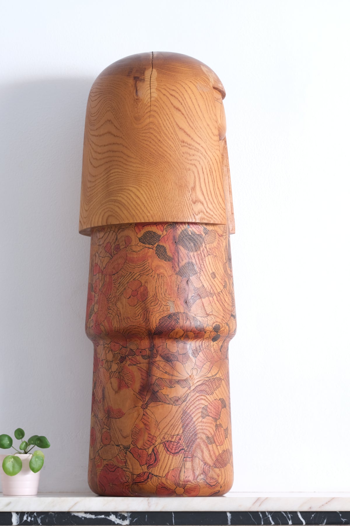 Kokeshi Art by Hideo Ishihara (1925-1999) | 65 cm