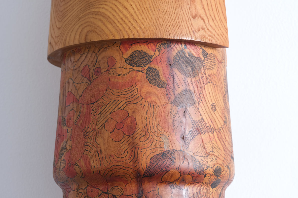 Kokeshi Art by Hideo Ishihara (1925-1999) | 65 cm