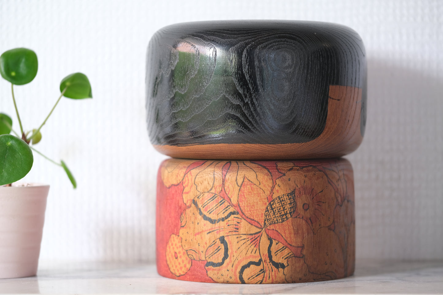 Kokeshi Art by Hideo Ishihara (1925-1999) | 16 cm