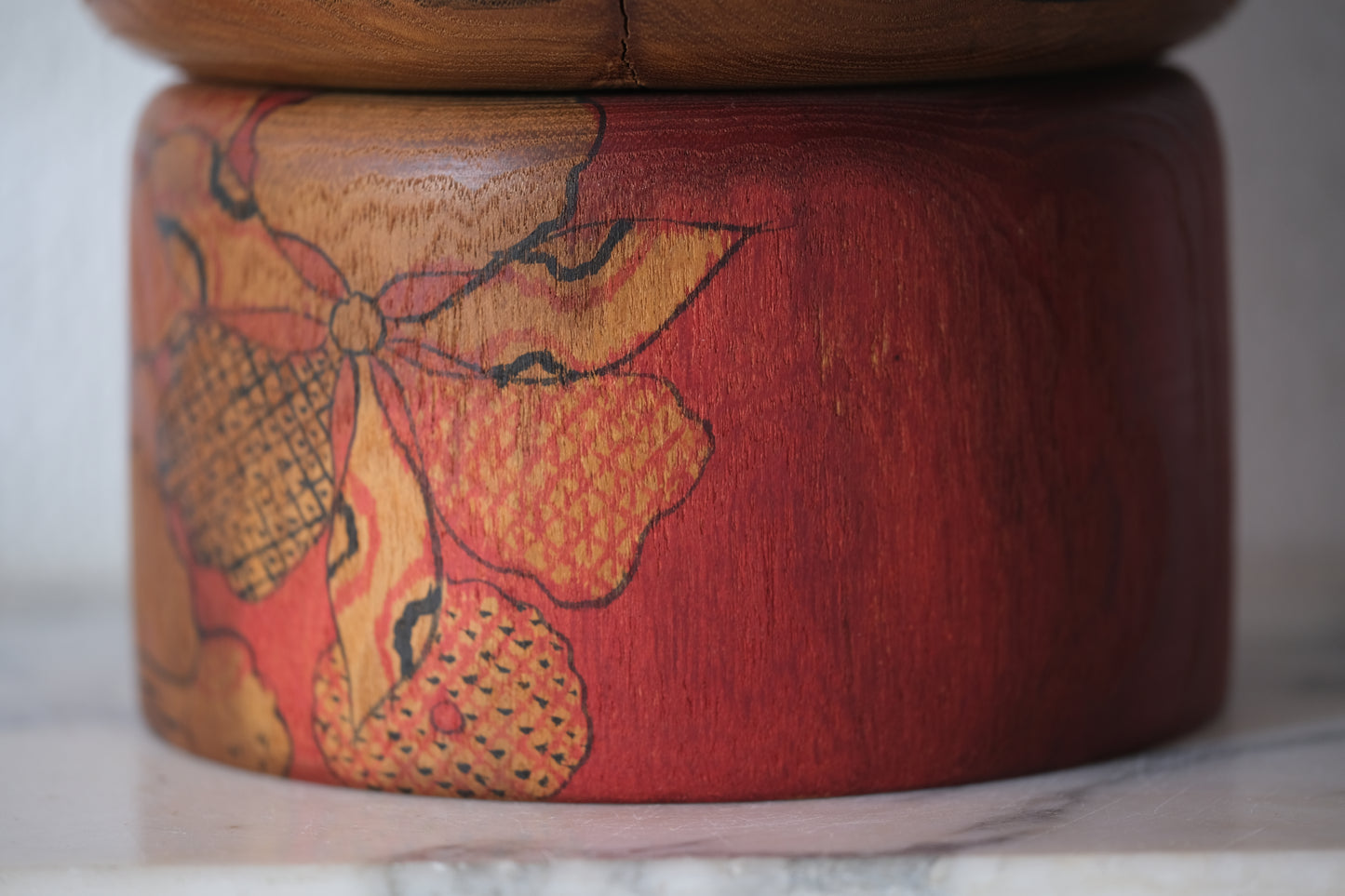 Kokeshi Art by Hideo Ishihara (1925-1999) | 16 cm