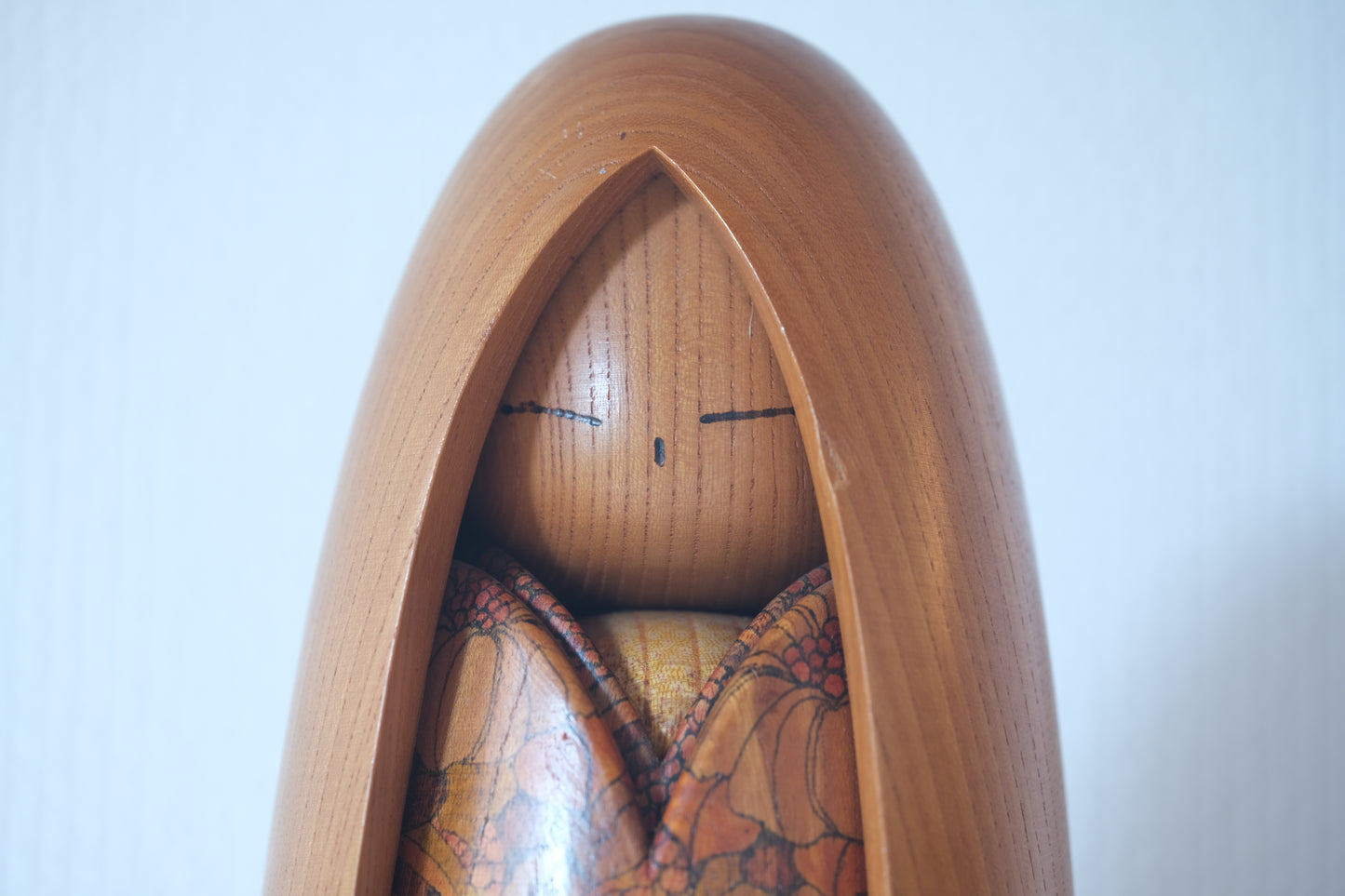 Kokeshi Art with Mino by Shozan Shido 志形尚山 (1932-1995)