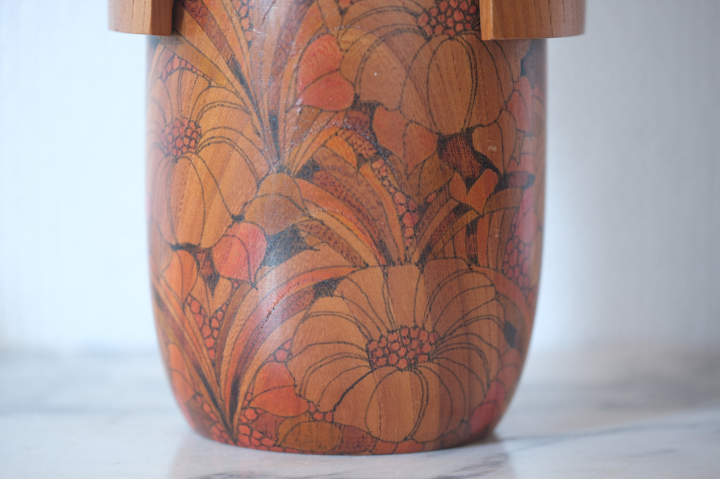 Kokeshi Art with Mino by Shozan Shido 志形尚山 (1932-1995)