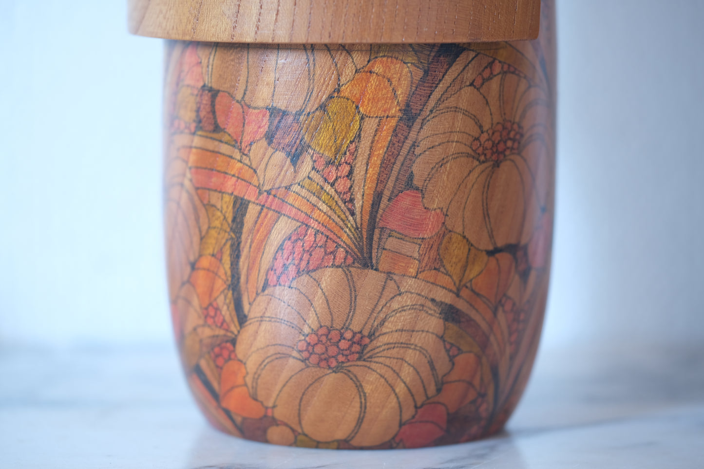 Kokeshi Art with Mino by Shozan Shido 志形尚山 (1932-1995)